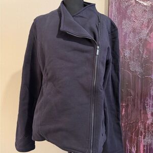 Saint + Sofia Women's Navy Jacket size 14
